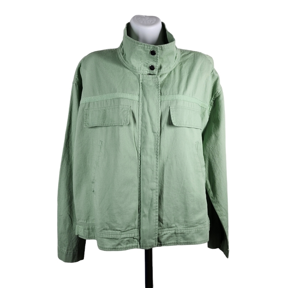 TREASURE & BOND STAND COLLAR JACKET